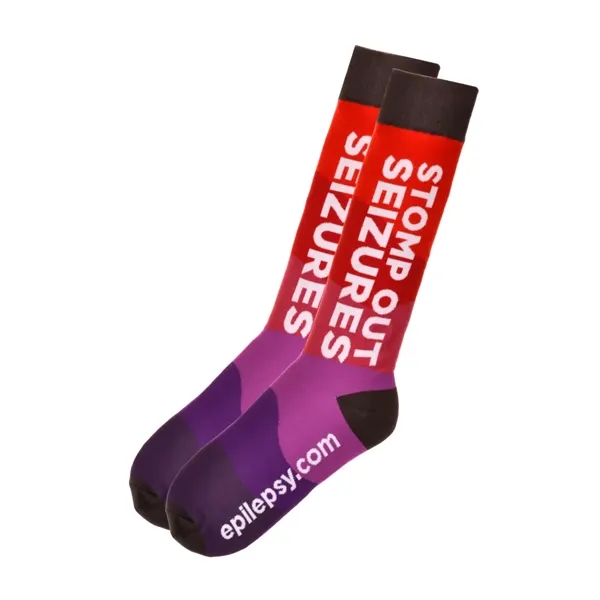 Quality Custom Knit Knee High Dress Sock - Quality Custom Knit Knee High Dress Sock - Image 0 of 3