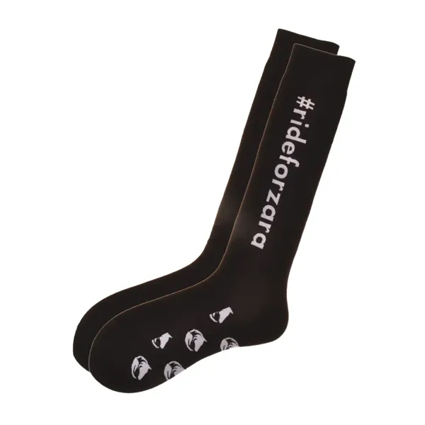 Quality Custom Knit Knee High Dress Sock - Quality Custom Knit Knee High Dress Sock - Image 2 of 3