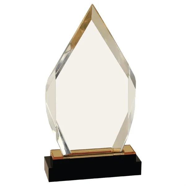 9" Fusion Diamond Impress Acrylic w/ Black Base - 9" Fusion Diamond Impress Acrylic w/ Black Base - Image 3 of 8