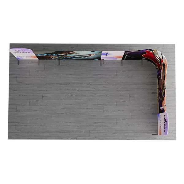 MagLock 10'x20' Fabric Booth Display Kit A- 10'wx20'Lx8'h - MagLock 10'x20' Fabric Booth Display Kit A- 10'wx20'Lx8'h - Image 1 of 2