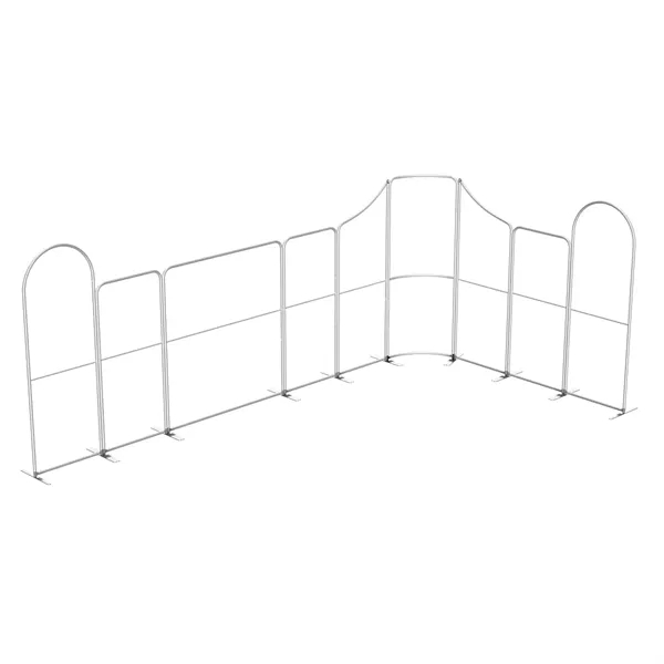 MagLock 10'x20' Fabric Booth Display Kit A- 10'wx20'Lx8'h - MagLock 10'x20' Fabric Booth Display Kit A- 10'wx20'Lx8'h - Image 2 of 2