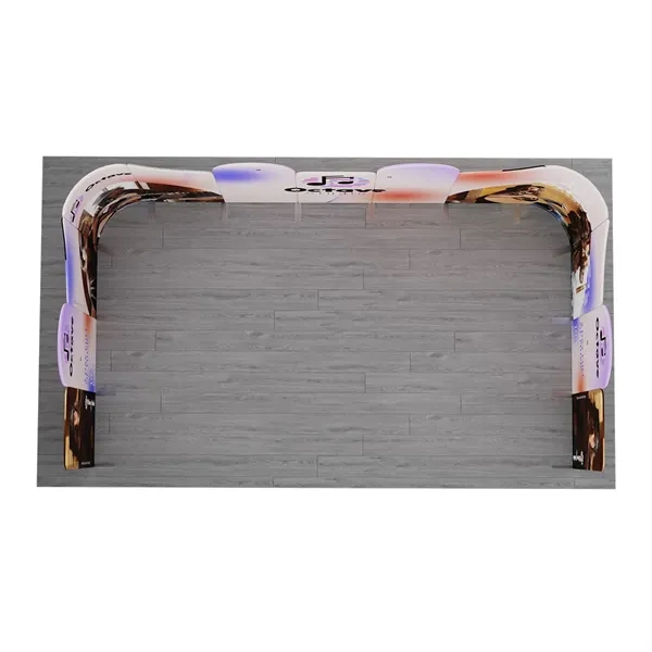 MagLock 10'x20' Fabric Booth Display Kit C- 10'wx20'Lx8'h - MagLock 10'x20' Fabric Booth Display Kit C- 10'wx20'Lx8'h - Image 1 of 2