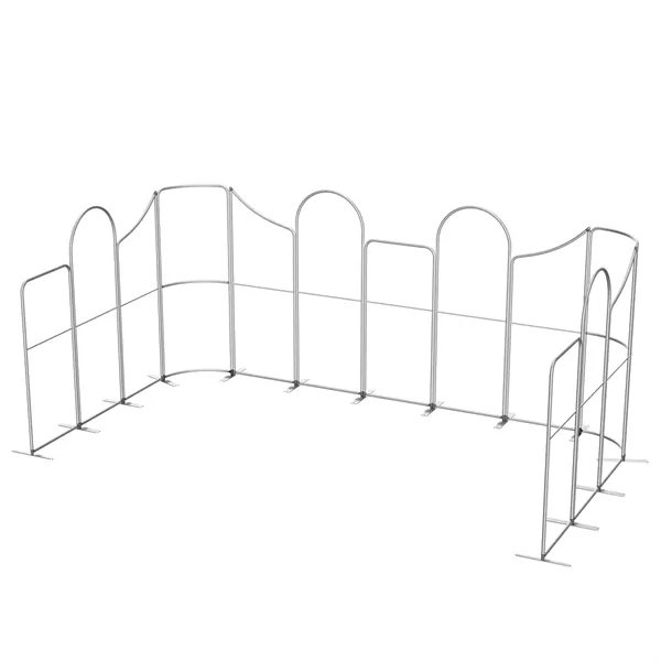MagLock 10'x20' Fabric Booth Display Kit C- 10'wx20'Lx8'h - MagLock 10'x20' Fabric Booth Display Kit C- 10'wx20'Lx8'h - Image 2 of 2