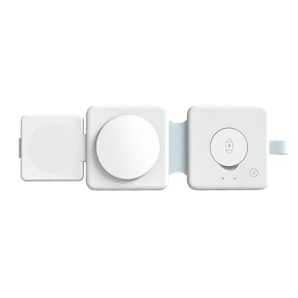 Cypress 3 in 1 MagSafe Foldable Wireless Charger - Cypress 3 in 1 MagSafe Foldable Wireless Charger - Image 2 of 7