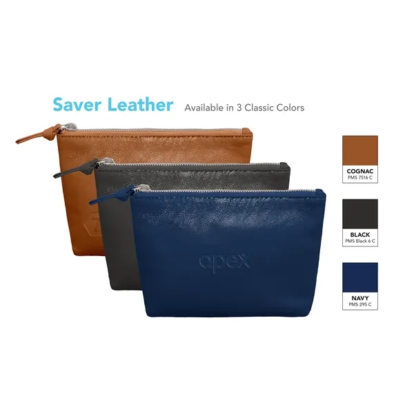 Saver Leather Gusset Pouch (Medium) - Saver Leather Gusset Pouch (Medium) - Image 1 of 1