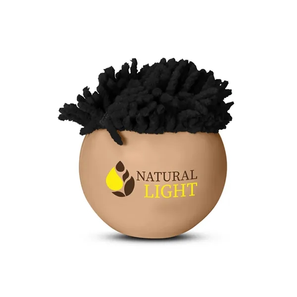 MopToppers Smiling Multicultural Stress Ball - MopToppers Smiling Multicultural Stress Ball - Image 2 of 5
