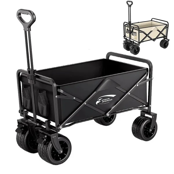 Large Capacity Collapsible Foldable Wagon Cart - Large Capacity Collapsible Foldable Wagon Cart - Image 0 of 5