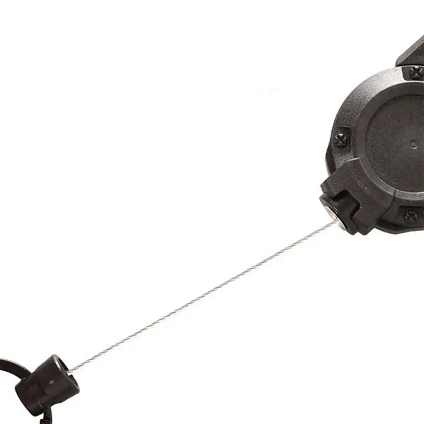 Retractable Keychain Heavy Duty With Stainless Steel Cord - Retractable Keychain Heavy Duty With Stainless Steel Cord - Image 2 of 5