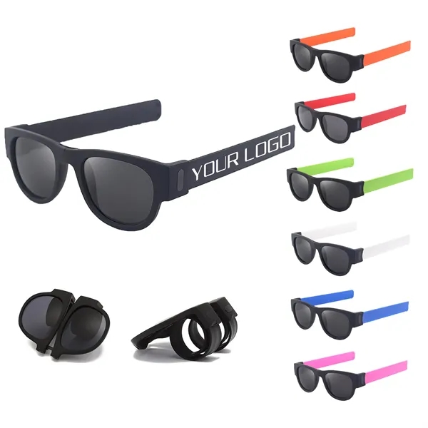 Folding Slap Sunglasses Creative Wristband