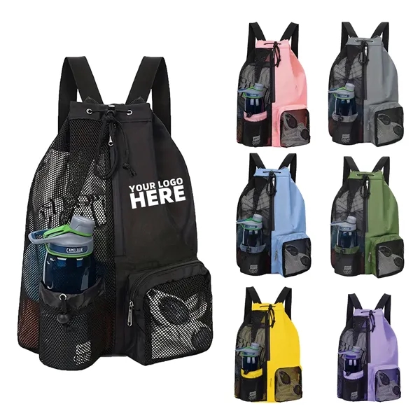 Breathable Mesh Drawstring Backpack