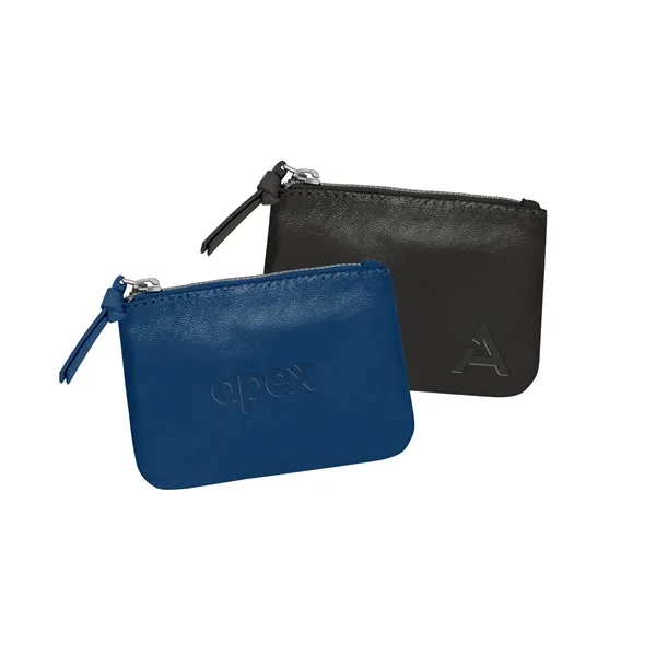 Custom Saver Leather Coin Pouches