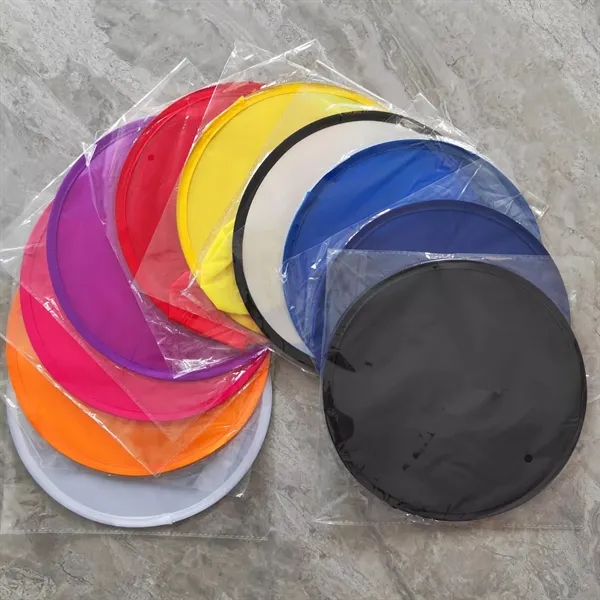 Foldable Frisbee Portable Advertising Fan - Foldable Frisbee Portable Advertising Fan - Image 2 of 2