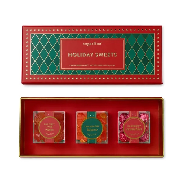 Sugarfina Holiday 3PC Candy Bento Box - Sugarfina Holiday 3PC Candy Bento Box - Image 0 of 4