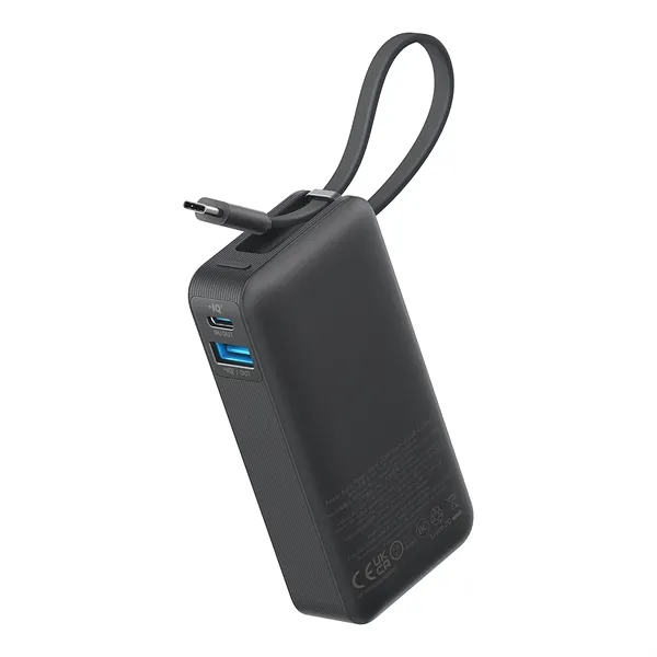 Anker® Nano Power Bank(30W,Built-In USB-C Cable) - Anker® Nano Power Bank(30W,Built-In USB-C Cable) - Image 2 of 4