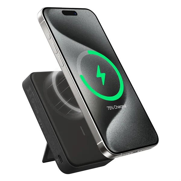 Anker®  MagGo Power Bank (10,000mAh, 15W) - Anker®  MagGo Power Bank (10,000mAh, 15W) - Image 4 of 9