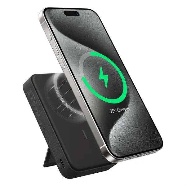 Anker®  MagGo Power Bank (10,000mAh, 15W) - Anker®  MagGo Power Bank (10,000mAh, 15W) - Image 4 of 9