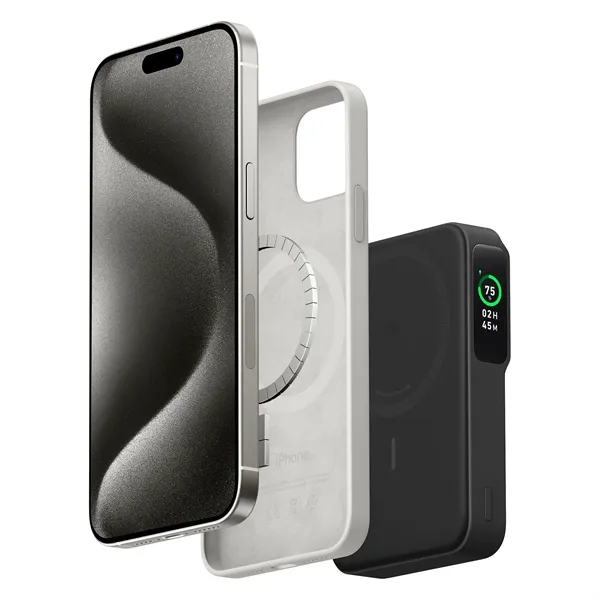 Anker®  MagGo Power Bank (10,000mAh, 15W) - Anker®  MagGo Power Bank (10,000mAh, 15W) - Image 8 of 9