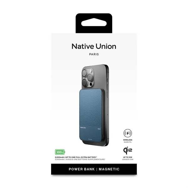 Native Union (RE)Classic Magnetic Power Bank 5000mAh - Native Union (RE)Classic Magnetic Power Bank 5000mAh - Image 2 of 11