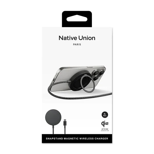 Native Union Snapstand Qi2 Wireless Charger - Native Union Snapstand Qi2 Wireless Charger - Image 3 of 11
