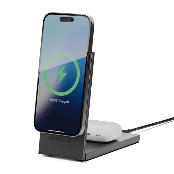 Native Union Rise 2-IN-1 Qi2 Wireless Charger - Native Union Rise 2-IN-1 Qi2 Wireless Charger - Image 11 of 16