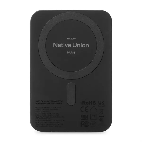 Native Union (RE)Classic Magnetic Power Bank 10000mAh - Native Union (RE)Classic Magnetic Power Bank 10000mAh - Image 2 of 7