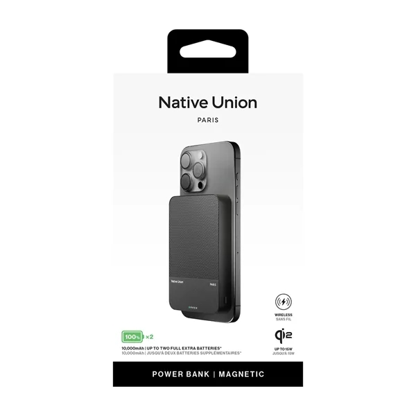 Native Union (RE)Classic Magnetic Power Bank 10000mAh - Native Union (RE)Classic Magnetic Power Bank 10000mAh - Image 3 of 7