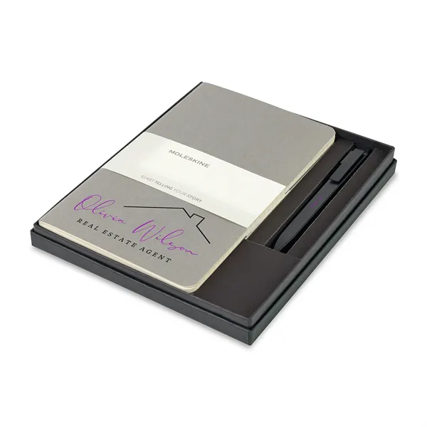 Moleskine® Large Cahier and GO Pen Gift Set - Moleskine® Large Cahier and GO Pen Gift Set - Image 0 of 10