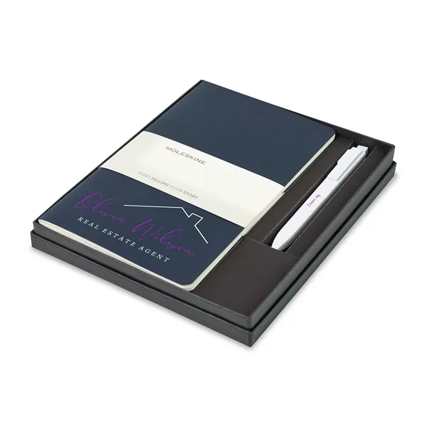 Moleskine® Large Cahier and GO Pen Gift Set - Moleskine® Large Cahier and GO Pen Gift Set - Image 6 of 10