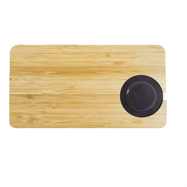 Bamboo Wireless Charger with Dry Erase Board Whiteboard - Bamboo Wireless Charger with Dry Erase Board Whiteboard - Image 3 of 3