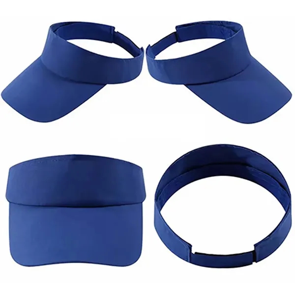 Cotton Adjustable Sport Empty Top Baseball Visor Cap Hats - Cotton Adjustable Sport Empty Top Baseball Visor Cap Hats - Image 1 of 2