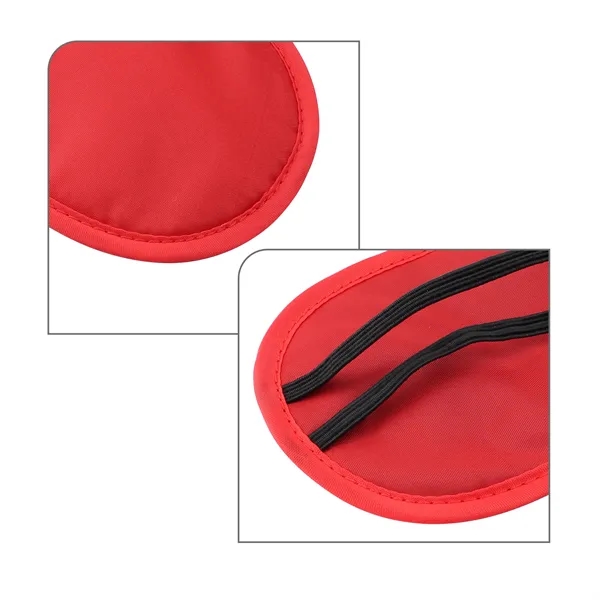 7.3" x 3.3" Polyester Sleeping Eye Mask W/ Elastic Strap - 7.3" x 3.3" Polyester Sleeping Eye Mask W/ Elastic Strap - Image 3 of 4