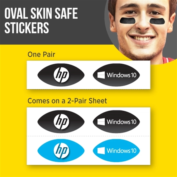 Oval Decals by the Pair - Oval Decals by the Pair - Image 2 of 2