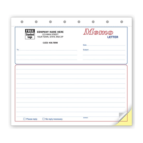 Memos, Carbonless, Small - Memos, Carbonless, Small - Image 0 of 0