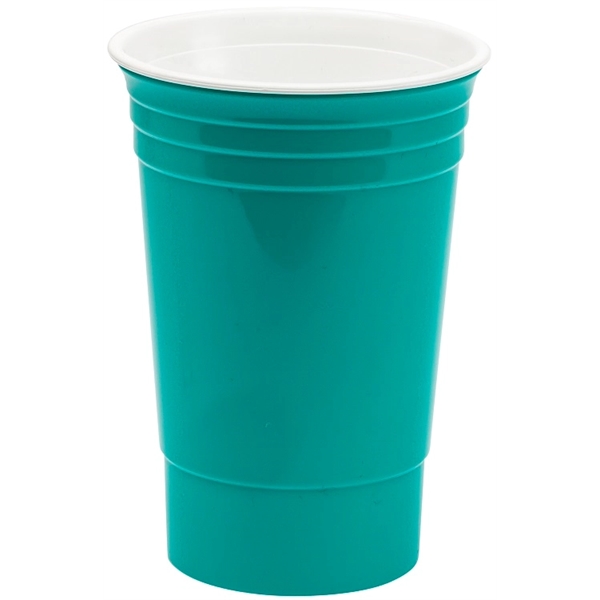 THE PARTY CUP® - 16 oz. Double Wall Insulated Plastic Cup - THE PARTY CUP® - 16 oz. Double Wall Insulated Plastic Cup - Image 11 of 11