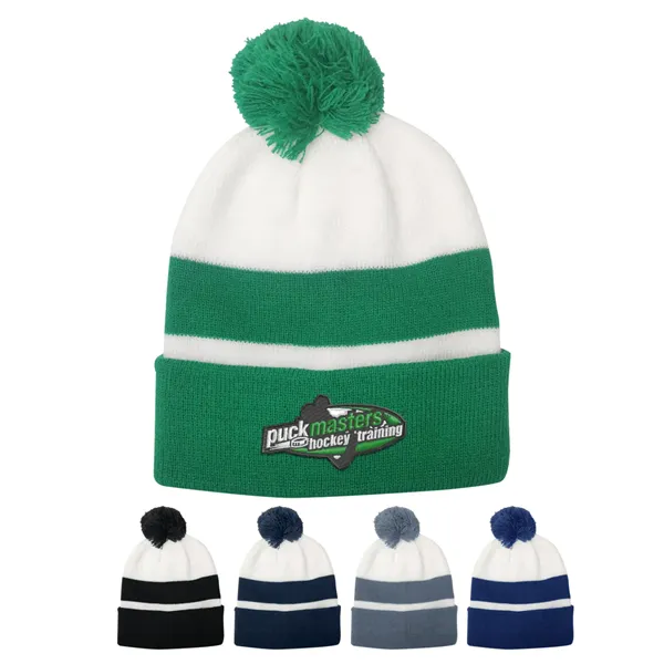 Campus Pom Beanie - Campus Pom Beanie - Image 0 of 10