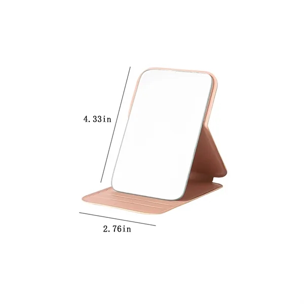Custom Logo Folding Compact Mirror - Custom Logo Folding Compact Mirror - Image 1 of 4