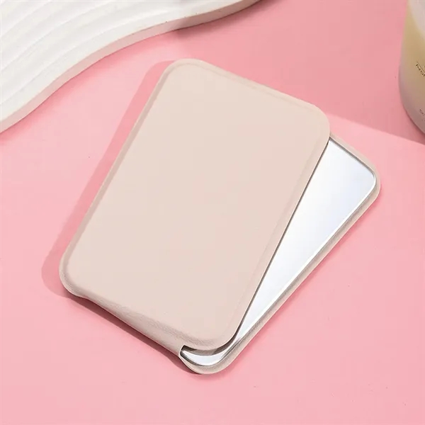 Custom Logo Folding Compact Mirror - Custom Logo Folding Compact Mirror - Image 2 of 4