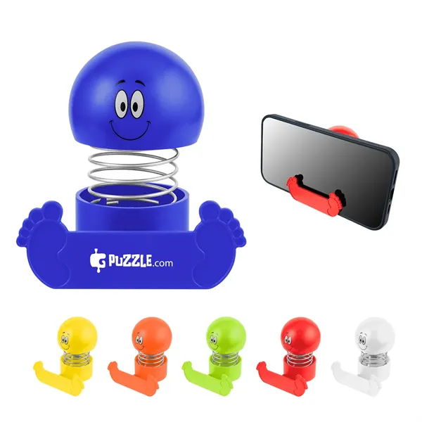 Smiley Bobble Head Phone Holder - Smiley Bobble Head Phone Holder - Image 0 of 18