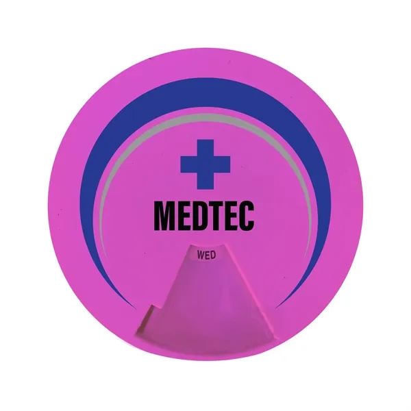 Medi-Fey™ 7 Day Round Pill Box - Medi-Fey™ 7 Day Round Pill Box - Image 4 of 12