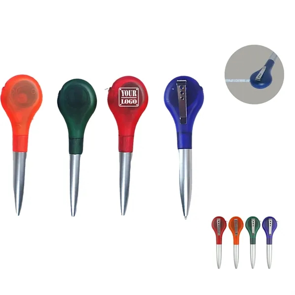 Multi-Functional Measuring Tape Ballpoint Pen - Multi-Functional Measuring Tape Ballpoint Pen - Image 0 of 2