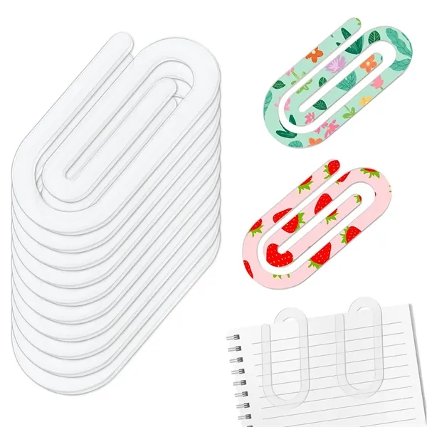 DIY Sublimation Acrylic Paper Clip Bookmark - DIY Sublimation Acrylic Paper Clip Bookmark - Image 0 of 5