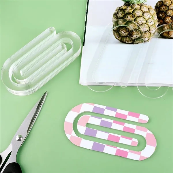 DIY Sublimation Acrylic Paper Clip Bookmark - DIY Sublimation Acrylic Paper Clip Bookmark - Image 2 of 5