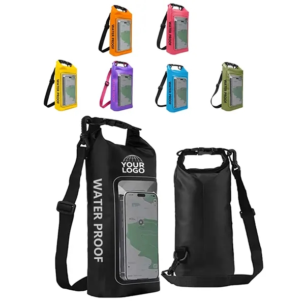 PVC Touch Screen Waterproof Dry Bag - PVC Touch Screen Waterproof Dry Bag - Image 0 of 3