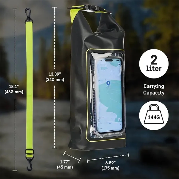 PVC Touch Screen Waterproof Dry Bag - PVC Touch Screen Waterproof Dry Bag - Image 1 of 3