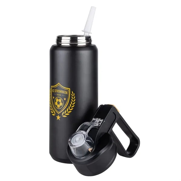Ankaa Sports Bottle w/Straw & Handle - 33oz - Ankaa Sports Bottle w/Straw & Handle - 33oz - Image 2 of 9