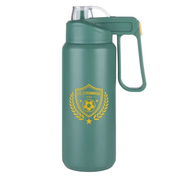 Ankaa Sports Bottle w/Straw & Handle - 33oz - Ankaa Sports Bottle w/Straw & Handle - 33oz - Image 8 of 9
