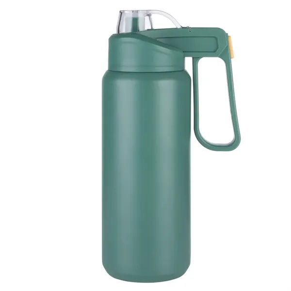 Ankaa Sports Bottle w/Straw & Handle - 33oz - Ankaa Sports Bottle w/Straw & Handle - 33oz - Image 9 of 9