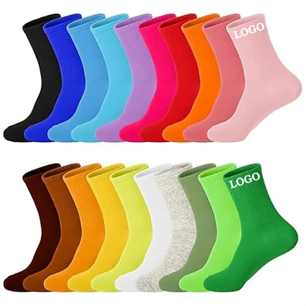 Unisex Multicolor Socks Crew socks - Unisex Multicolor Socks Crew socks - Image 0 of 4