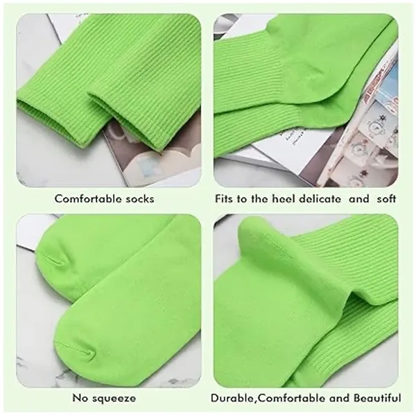 Unisex Multicolor Socks Crew socks - Unisex Multicolor Socks Crew socks - Image 1 of 4