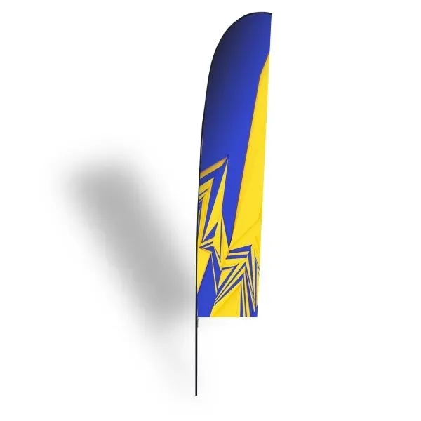 ValueFLEX Feather Flag, Single sided, Complete - ValueFLEX Feather Flag, Single sided, Complete - Image 1 of 2